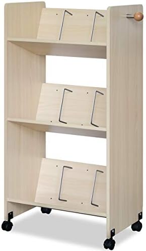 Ottostyle Jp ファイルラック 3段 デスク周りをスッキリ整頓 ファイルワゴン キャスター付き