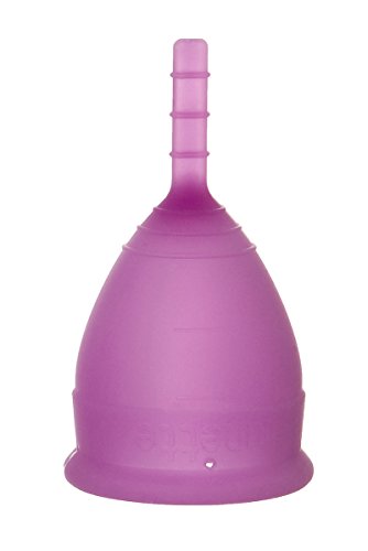 Lunette Menstrual Cup - Violet - Model 1 for Light to Medium Menstruation - Natural Alternative for Tampons and Sanitary Napkins
