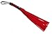 Frisky Short Suede Flogger, Red