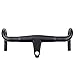 Shentesel Bike Handlebar Carbon Fiber Ultra-Light Integrated Road Drop Bend Bar Stemthumb 2