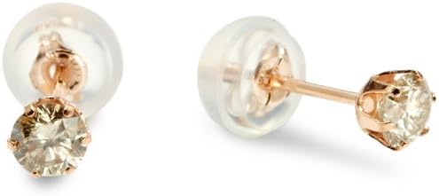 [ディーコレクション] ダイヤモンド 0.3ct ピンクゴールド K18 ピアス DVTFN30PGD