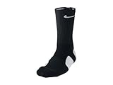 Nike Dri-Fit Elite Basketball Crew Socks Black Large