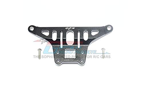 GPM Traxxas Unlimited Desert Racer 4X4 (#85076-4) Upgrade Parts Aluminum Thickened Front Upper Arm Stabilizer - 1Pc Set Black