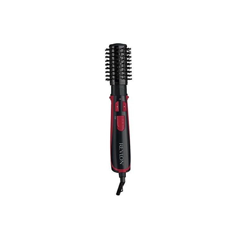 Revlon Perfect Heat 2" Tourmaline Ceramic Rotating Hot Air Styler Spin Brush Dryer RVHA6011