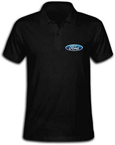 YFLLAY Men's Ford Logo Polo Shirt