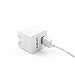 Omars 12W 2.4A Home Office Travel USB Wall Charger Adapter with Foldable Plug For iPhone, iPad, Samsung, Nexus and More