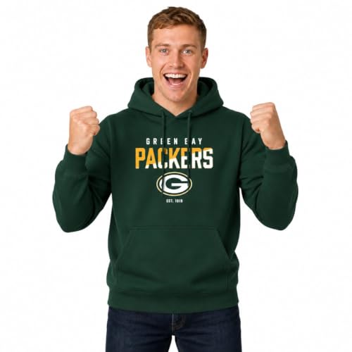 Green Bay Packers Color Block Hoodie