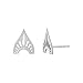 Boma Jewelry Sterling Silver Bohemian Tribal Shield Stud Earrings