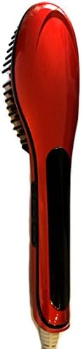 Salon Grade Precision Hair Straightening Brush - BUY 1 get 1 FREE!!! (Red)