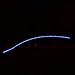 GoSports LED Light Up Flying Ultimate Disc, 175 grams, with 4 Glow in the Dark LEDs (Blue, Red, White or Green)
