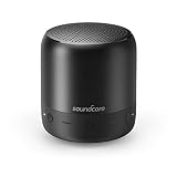 Soundcore Mini 2 Pocket Bluetooth IPX7 Waterproof Outdoor Speaker by Anker, Shower Speaker with Powerful Sound, Enhanced Bass, 15-Hour Playtime, Wireless Stereo Pairing, and Ultra-Portable Design