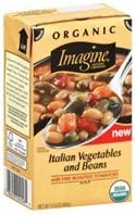 Imagine Organic Soup, Italian Vegetables and Beans, 17.3 Oz. (Pack of 4)