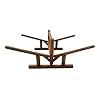 Log-Kayak-Rack-2-Place-Double-Sided-Kayak-and-Canoe-Rack