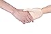 Female Mannequin Hand 12 Inches– Art Sectioned Posable Mannequin Hand - Wooden Opposable Manikin Hand Figure - Perfect for Arts Drawing, Sketching, Painting, and More - Right Hand
