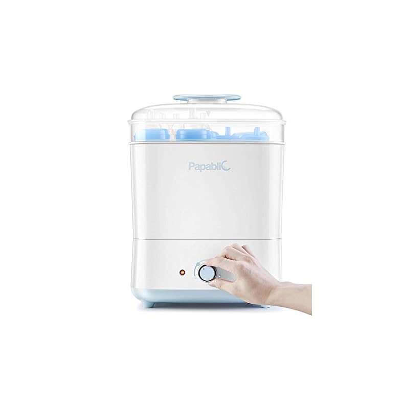 Papablic Baby Bottle Electric Steam Sterilizer and Dryer