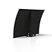 Mohu Curve 50 Amplified Indoor TV Antenna, 50-Mile Range, UHF/VHF Multi-directional, 16 ft. Detachable Coaxial Cable, Modern Design with Base Stand, Tabletop or Wall Mount, 4K-Ready HDTV, MH-110603