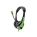Avid AE-36 Green On-Ear Stereo Headphones with Boom Microphone (10-Pack)thumb 1
