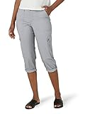 Lee Women's Flex-to-Go Mid-Rise Relaxed Fit Cargo