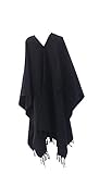 Sharpshooter Clint Eastwood Style Texmex Spaghetti Western Designer Party Black Poncho