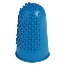 PATIKIL Goma Dedo Puntas, 4 Juego Silicona Pulgar Dedo Punta Protector Dedo Agarres Dedal Para Oficina Cuenta Clasificación Costura, Rosa Multi Tamaño Varios