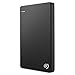 Seagate Backup Plus Slim 1TB External Hard Drive Portable HDD - Black USB 3.0 for PC Laptop and Mac, 2 Months Adobe CC Photography (STDR1000100)