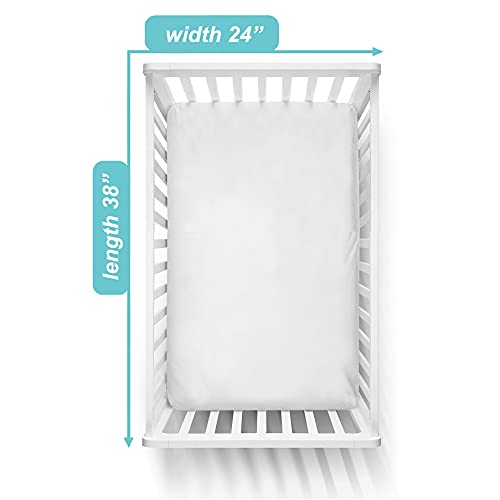 American Baby Company 100% Cotton Value Jersey Knit Fitted Portable/Mini Crib Sh (617762284151)
