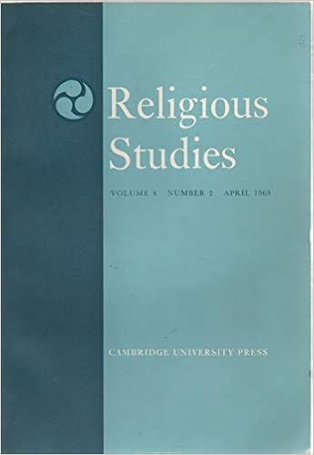 Religious Studies Vol 4 No 2 April 1969 Suffering In The