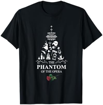 Amazon.com: Official 'Phantom of The Opera' Logo T-Shirt