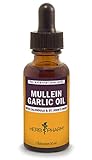 Herb Pharm Mullein Garlic Herbal Oil - contains