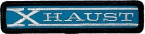 Monster Garage Jessie James TV Show X-haust Name Patch
