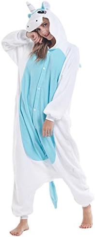 Christmas Adult Unicorn Onesie Pajamas Kigurumi Cosplay Costumes Animal Outfit