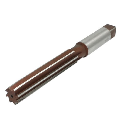 Straight Shank High Speed Steel 8 Flutes 20mm Cutting Dia Hand Reamer - Thumbnail 2