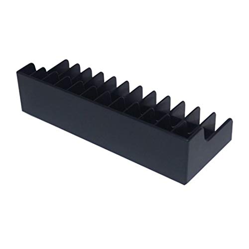 TNS-857 2PCS Lightweight Game Card Box Storage Stand CD Disk Holder Video Games Accessories for Nintendo Switch - Black