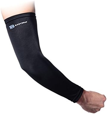 BODYWRAP™ 500 lycra ARM SLEEVE for support, heat retention, running, sport, aches and pains (MEDIUM)