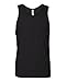 Next Level Men's Jersey Tank (Black) (Medium)