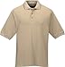 Tri-Mountain Men's Two Tone Collar Mesh Knit Golf Shirt (10 Colors, S-6XLT)