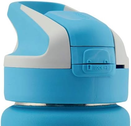 Laken Unisex - Adult Thermos TS3AC Thermos Flask, Light Blue, 18/8-0.35 L, Lightblue, 355 ml - Image 4