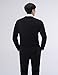NEARKIN (NKNKCAC1 Mens Knitwear City Casual Slim Cut Long Sleeve Cardigan Sweaters Black US S(Tag Size S)
