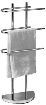 Taylor & Brown Free Standing Bathroom Towel Rail Chrome 3 Arms U Shape view 1