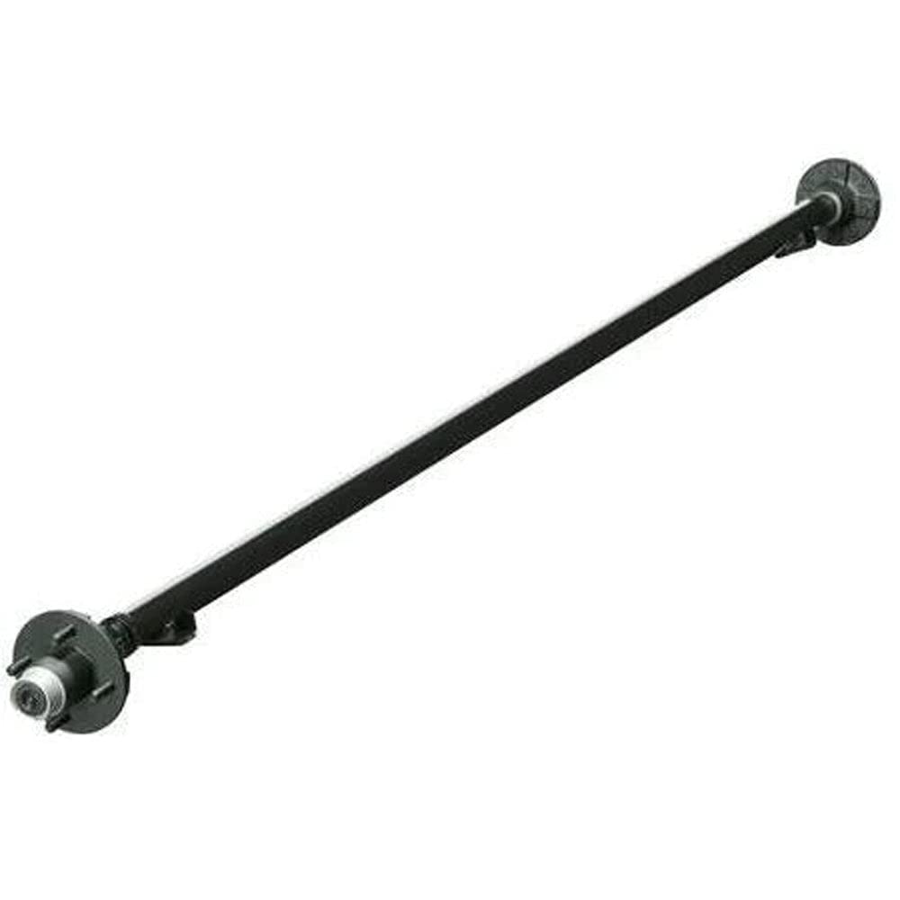 Photo 1 of TK Axles + The Trailer Parts Outlet - 2K-2000lb Idler Trailer Axle 5x4.5 Bolt Pattern - Light Duty Trailer Axle, Dexter Compatible, 71" Hubface-58 Spring Center