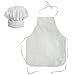 Tigerdoe Chef Hat and Apron – 2 Pc Set - Chef Costume - Bakers Costume - BBQ Party - Dress Up