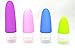 LUOYIMAN Compact Small Travel Bottles Set Silica Gel Light and Soft (Colorful)