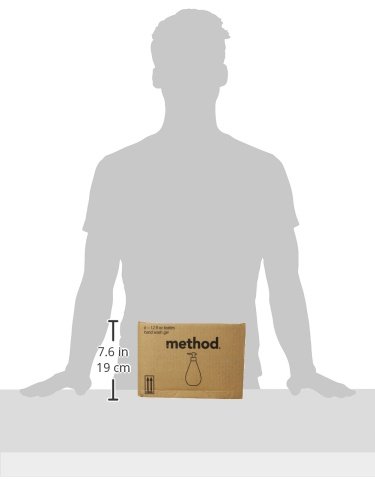 Method Naturally Derived Gel Hand Wash, French Lavender, 12 Ounce (Pack of 6)