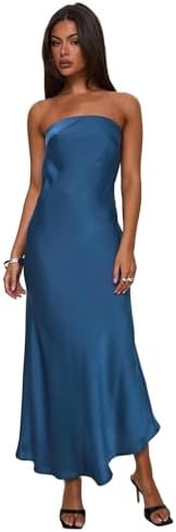 princess polly cyrene maxi dress Princess Polly Women's Cyrene Sleeveless Maxi Dress - Blue