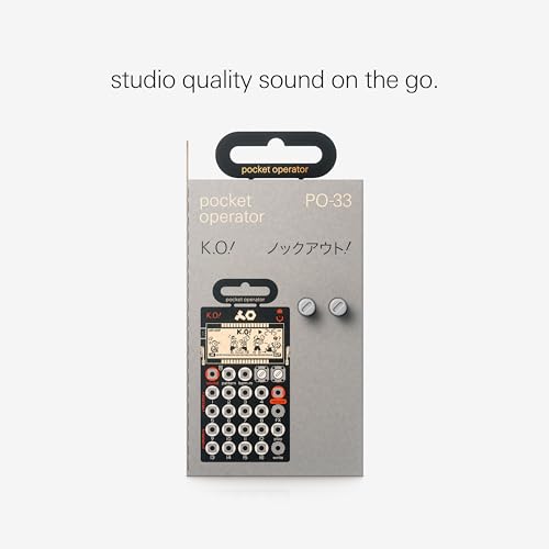 Teenage Engineering PO-33 K.O Drum Machine and Sampler