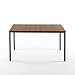ZINUS Dessa Modern Studio Collection Soho Dining Table, Office Desk, Computer Desk, Table Only, Brown