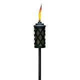 Tiki Brand Urban 4-in-1 Metal Torch, 65", Bronze