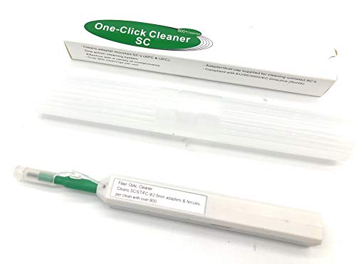 FiberShack - SC/FC / ST Fiber Optic Cleaning Pen for 2.5mm ferrules - Field Tested with Over 800 One Click Cleans per Pen. - Thumbnail 5