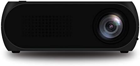 Projector, Full-HD 3000 Lumens Video Projector 200" HD LCD Home Cinema Projector Support 1080P HDMI VGA AV USB Microsd for Home Entertainment, Party and Games,Black