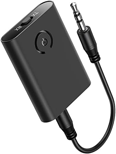 ANSTA Bluetooth Wireless Receiver,Wireless Audio Adapter, Bluetooth Car Kit, 10 Hours Battery Life, For Music, Wired Headphones, Speaker, Hands-free Call, Car Stereo System - View #9